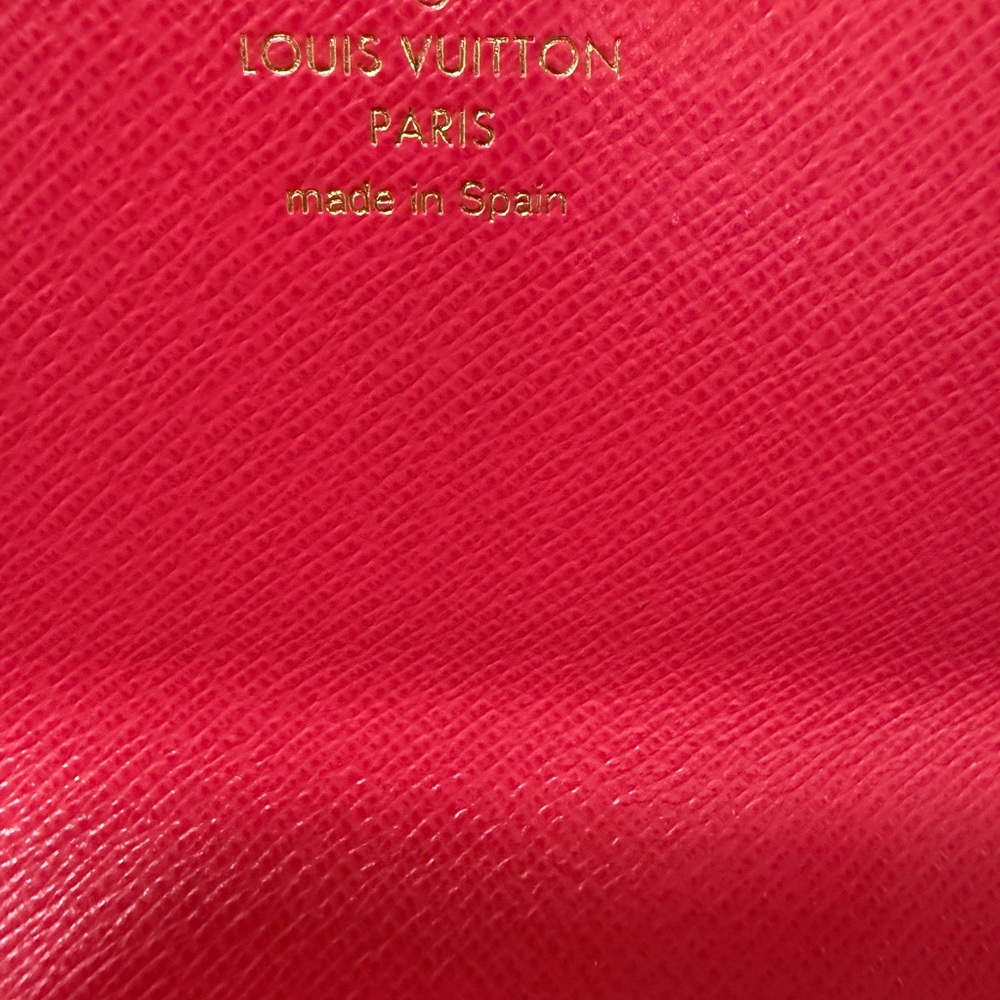 *Authentic* Louis Vuitton Damier Azur Studded Sarah Wallet - Picture 10 of 12